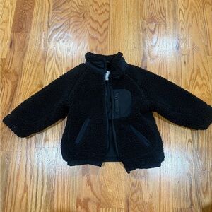 Zara Black Kids Puffer Jacket